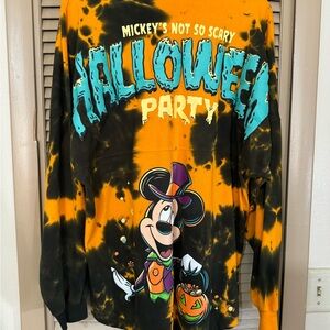 2022 Disney Mickey’s "Not So Scary Halloween Party" tye dye Spirit Jersey